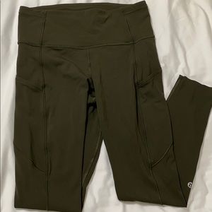 lululemon fast and free leggings